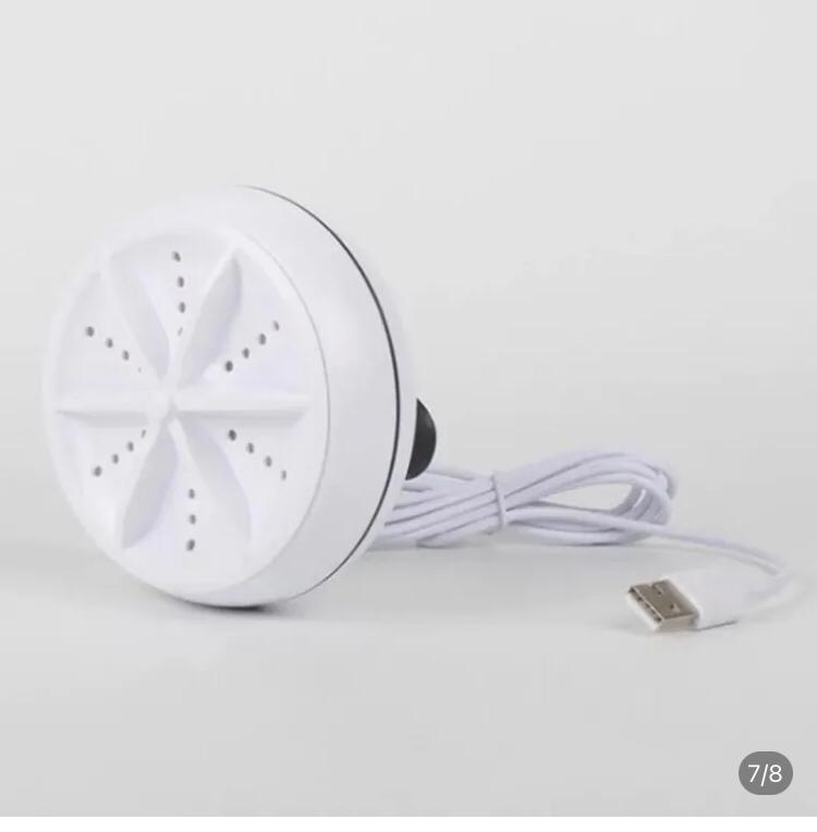MINI PORTABLE TURBINE WASHING MACHINE | USB POWERED FOR TRAVEL