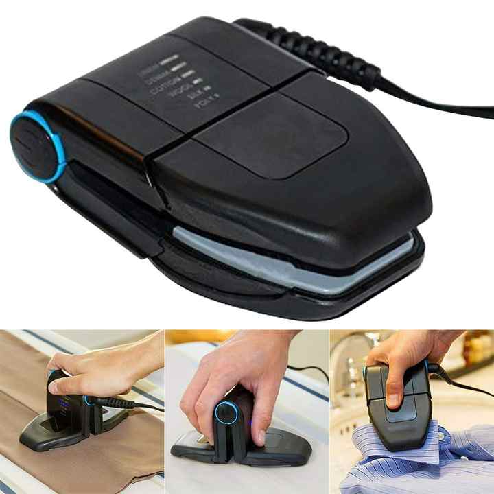 Portable Folding Mini Iron Perfect for Travel Business Trip, Mini Convenient Iron