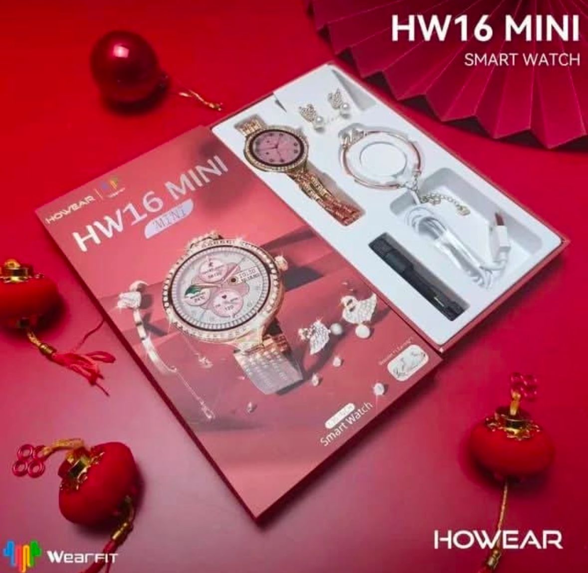 HW16 SMART WATCH | ROSE GOLD EDITION