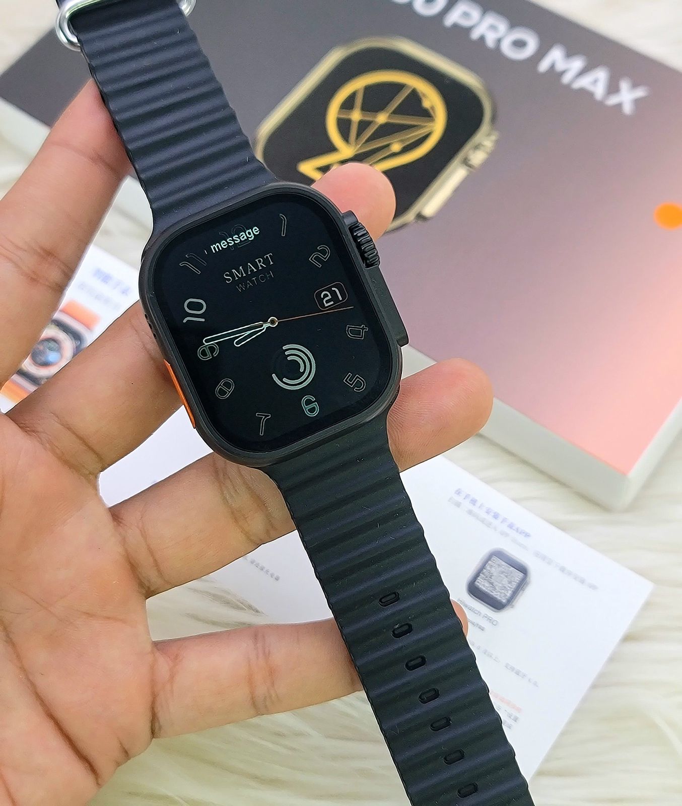 SM90 PRO MAX ULTRA SMART WATCH