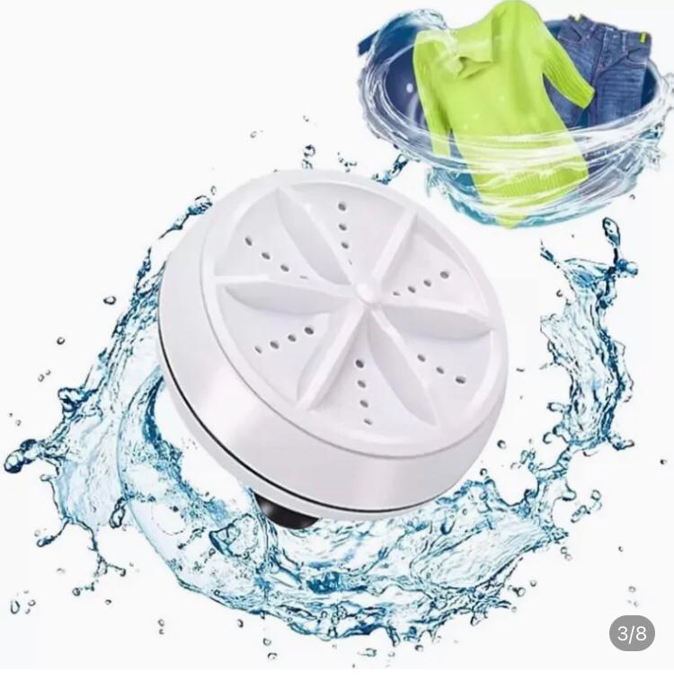 MINI PORTABLE  TURBINE WASHING MACHINE | USB POWERED FOR TRAVEL